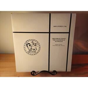 Gregorian Chant: The Easter Play Of Prague Lp Deller Consort Record